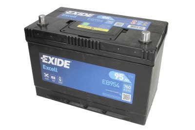 EXIDE EXCELL 95AH 760A R+ 306x173x225