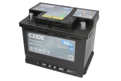 EXIDE PREMIUM 64AH 640A R+ 242x175x190