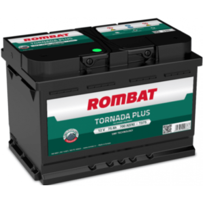 ROMBAT TORNADA PLUS 75AH 700A 