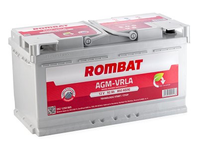 ROMBAT AGM 92AH 900A R+