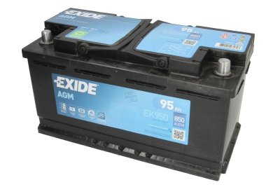 EXIDE AGM 95AH 850A R+ 353x175x190