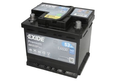 EXIDE PREMIUM 53AH 540A R+ 207x175x190