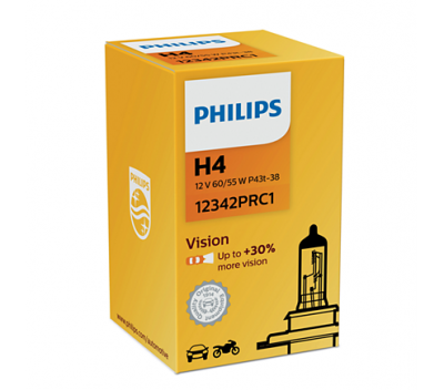 Крушка H4 Philips Vision 60/55W +30%