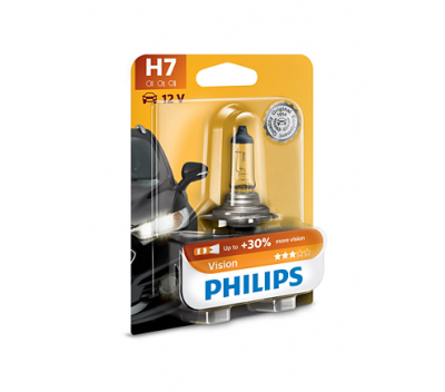 Крушка H7 Philips Vision +30% 55W