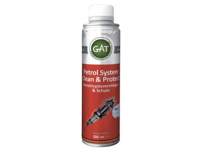 Почистване и защита на бензинови системи - GAT Petrol System Clean & Protect 0.3L  62003