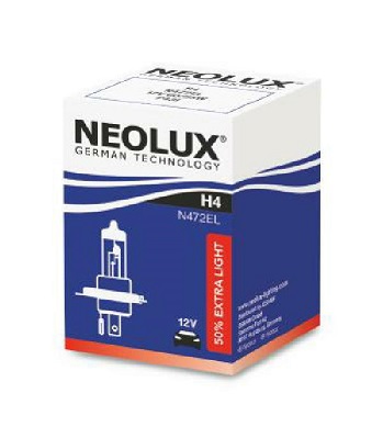Крушка H4 NeoLux Extra Light 60/55W +50%