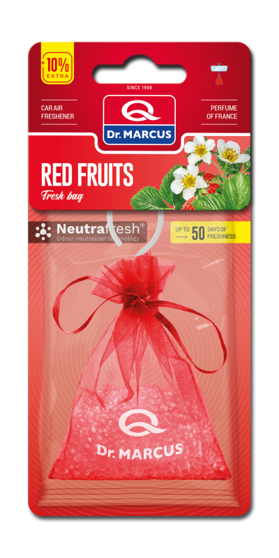 Ароматизатор Dr. Marcus, серия FreshBag, аромат Red Fruits + 10% Extra