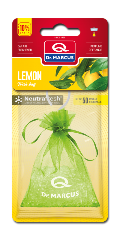 Ароматизатор Dr. Marcus, серия FreshBag, аромат Lemon + 10% Extra