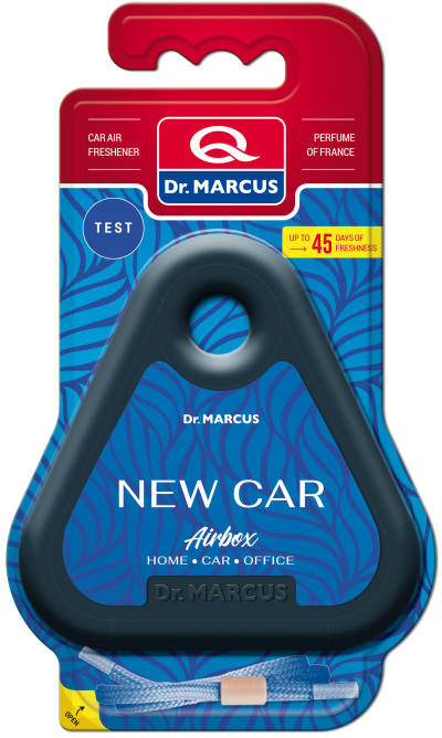 Ароматизатор за кола Dr.Marcus, серия AirBox, аромат New Car