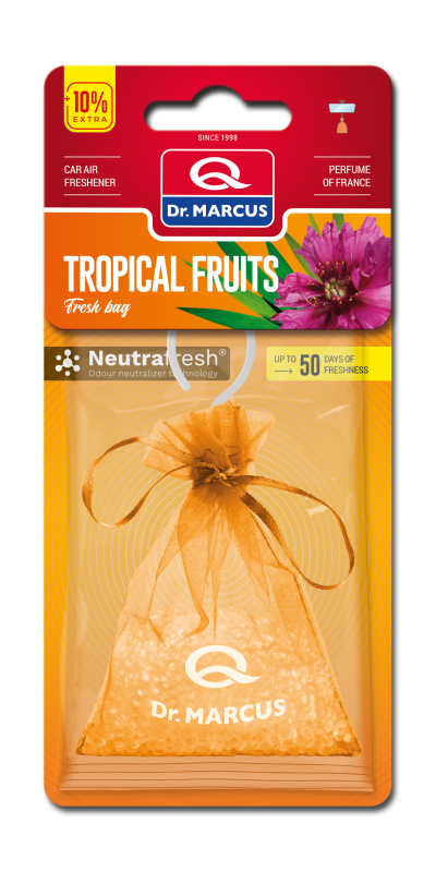 Ароматизатор Dr. Marcus, серия FreshBag, аромат Tropical Fruits + 10% Extra