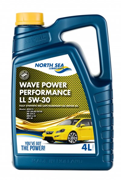 NORTH SEA WAVE POWER PERFORMANCE LL 5W-30 4L C3