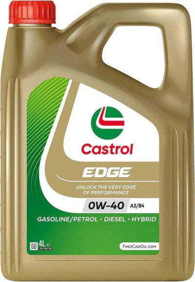 CASTROL EDGE TITANIUM 0W-40 4L