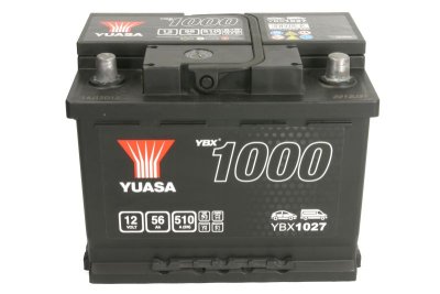 YUASA 56Ah 510A 243x175x190 R+