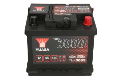 YUASA 45Ah 440A 207x175x175 R+