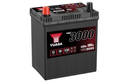 YUASA 36Ah 330A 187x127x227 L+ ASIA