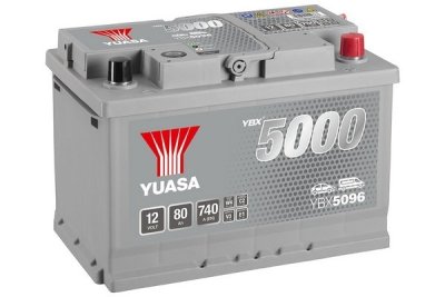 YUASA 80Ah 740A 278x175x190 R+