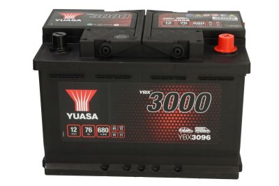 YUASA 76Ah 680A 278x175x190 R+